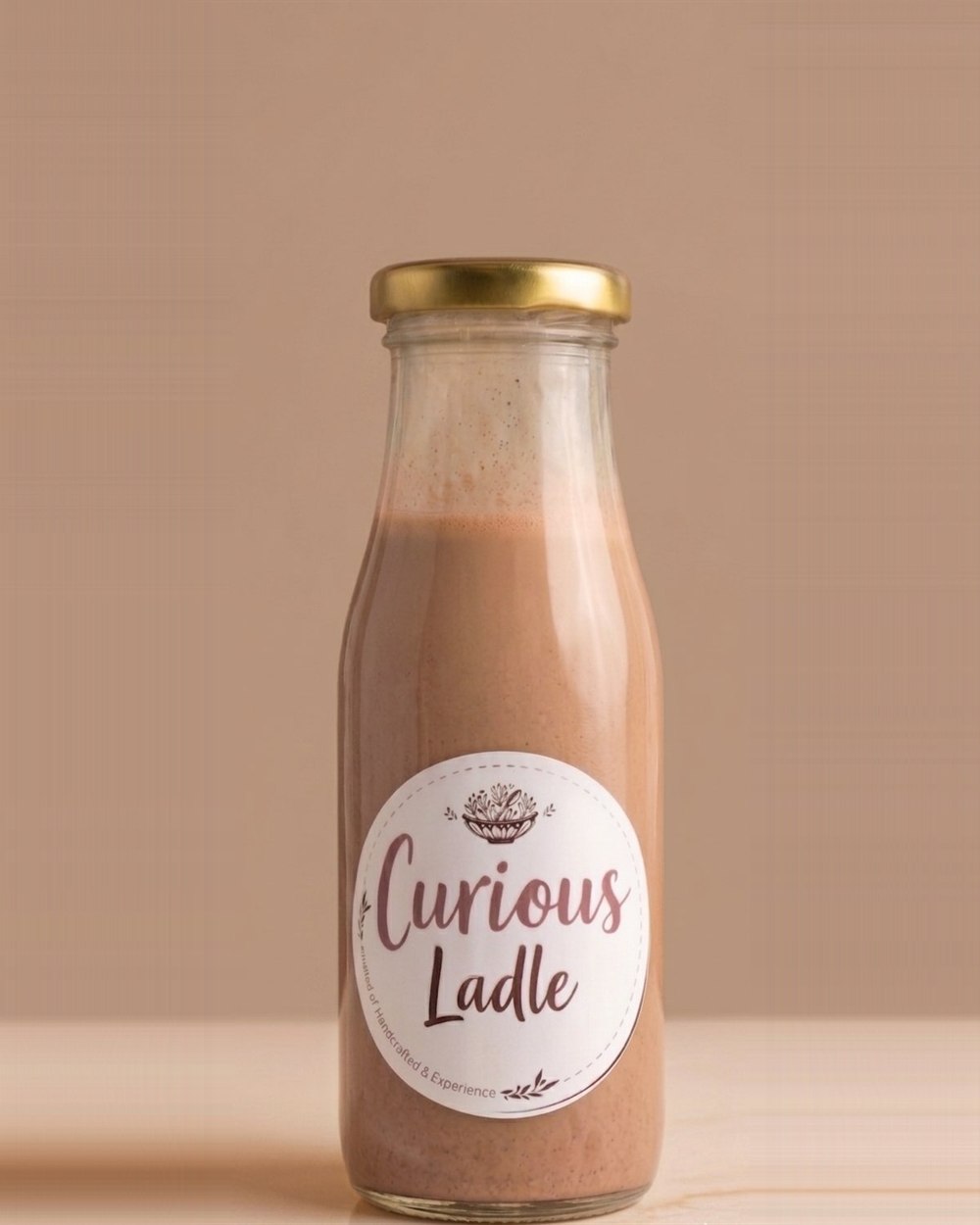 Almond Chocolate Milkshake bottle