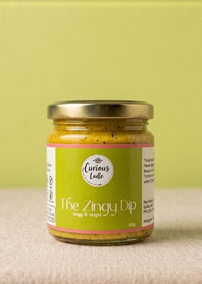 The Zingy Dip jar
